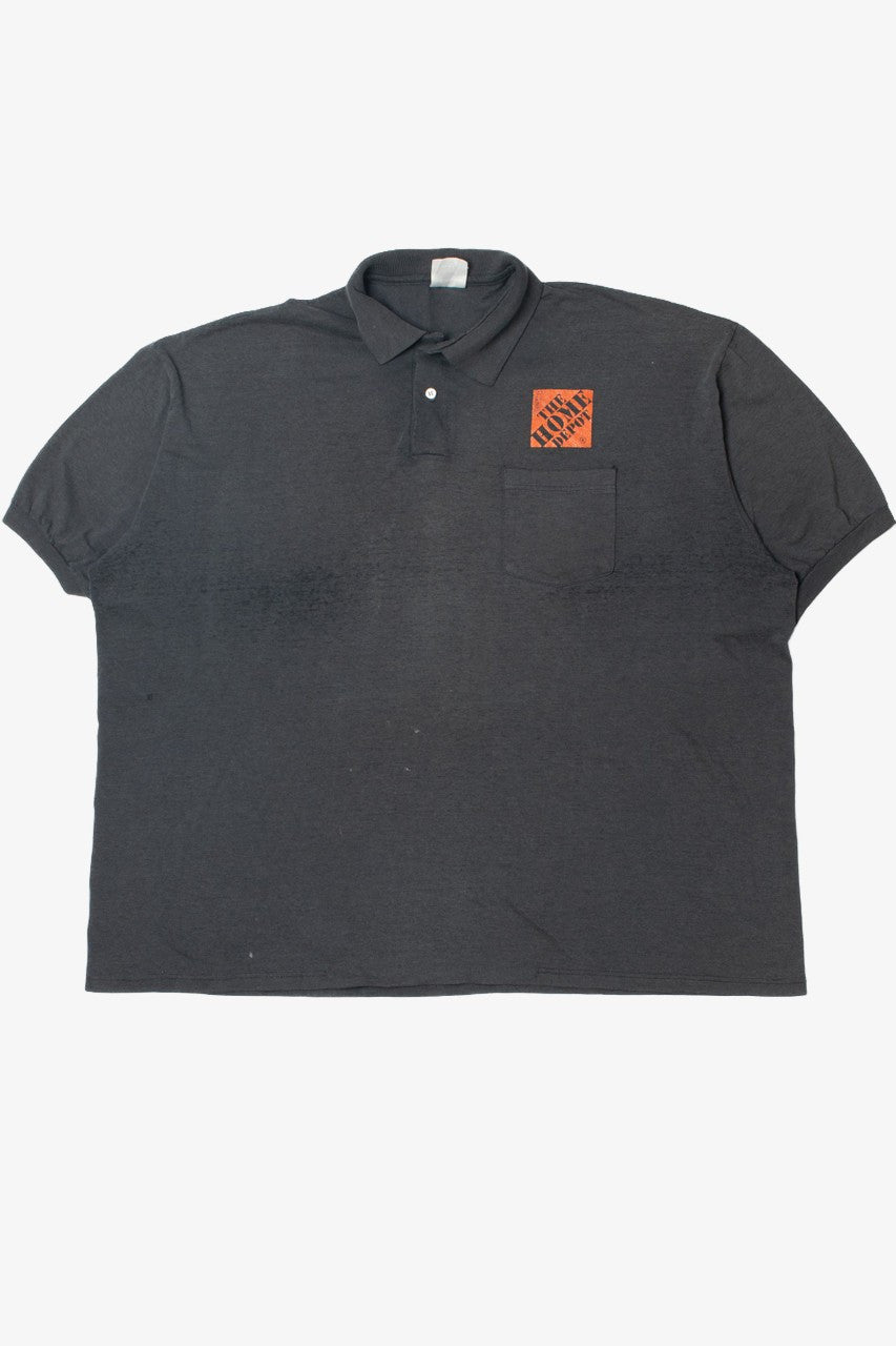 Vintage Distressed "Get Your Kicks" Route 66 Home Depot Polo T-Shirt