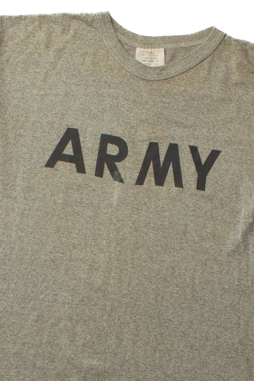 Vintage Army Surplus Fitness T-Shirt