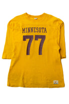Vintage Minnesota Gophers #77 Football T-Shirt (1970s)