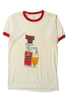 Vintage Black Label Beer Tap Ringer T-Shirt (1970s)