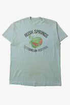Vintage Rush Springs Watermelon Festival T-Shirt (1970s)