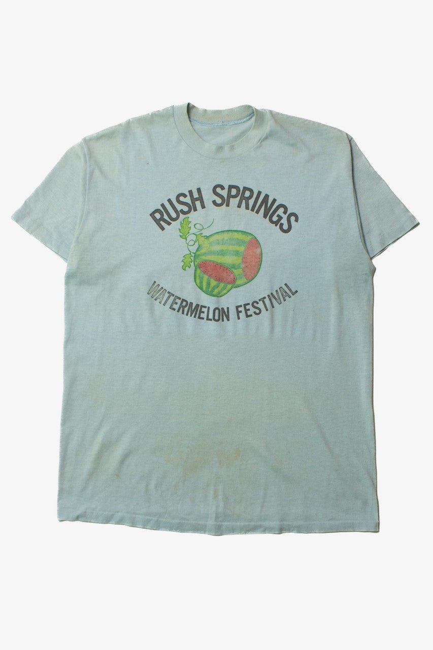 Vintage Rush Springs Watermelon Festival T-Shirt (1970s)