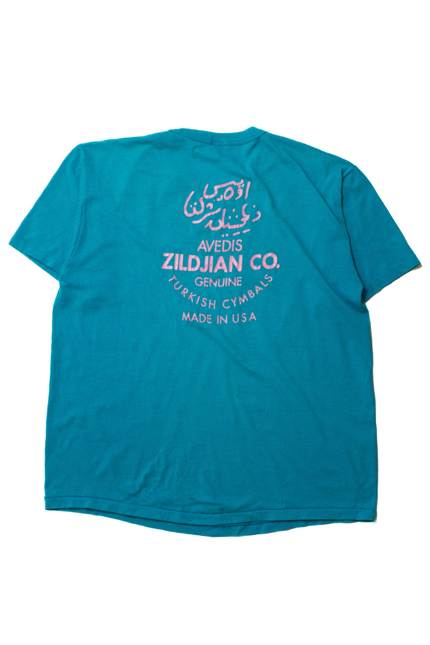 Vintage Zildjian Cymbals T-Shirt (1990s)