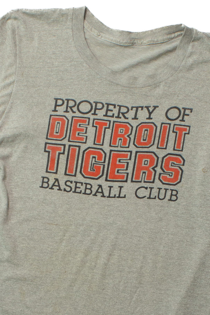Vintage Property of Detroit Tigers T-Shirt (1980s)