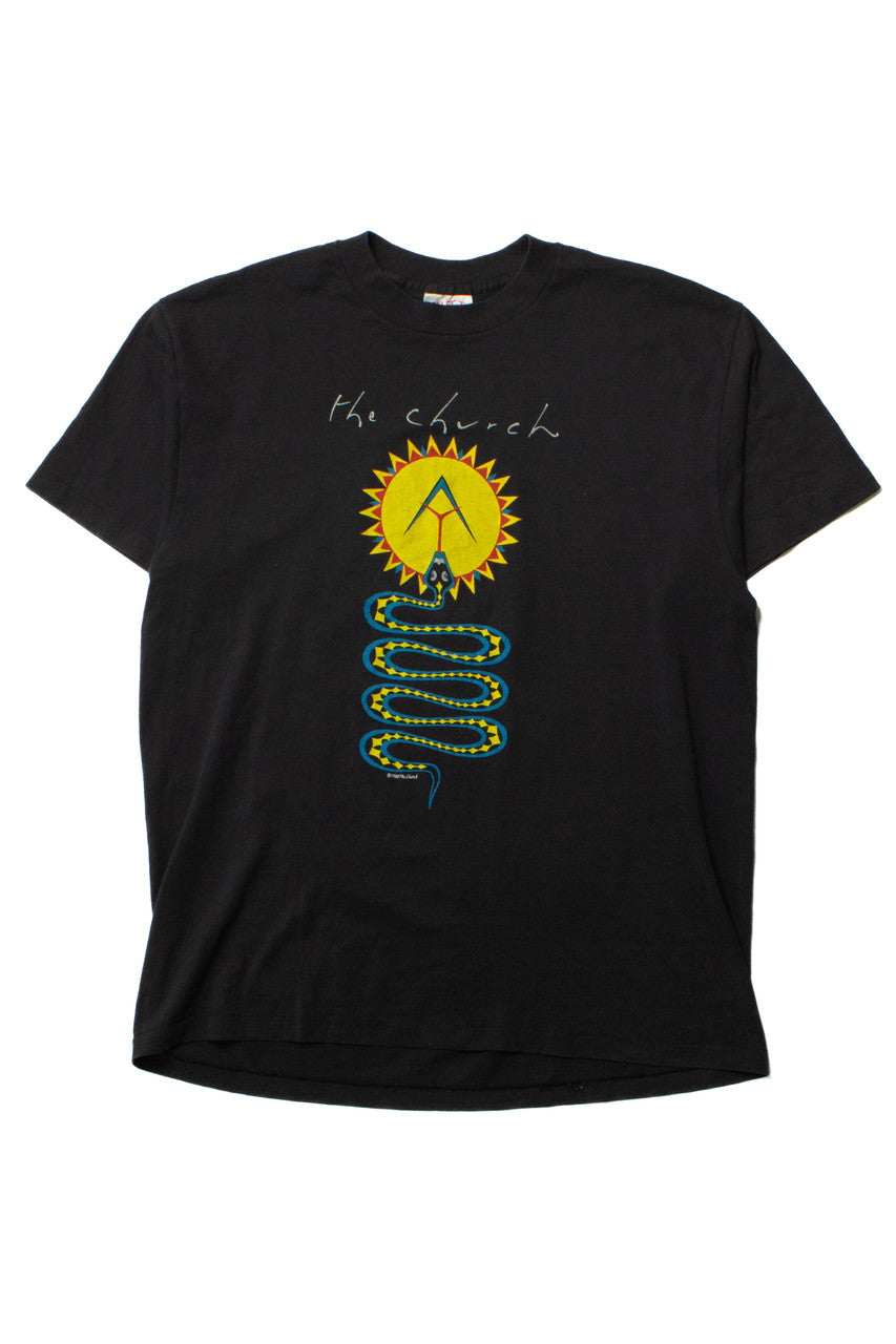 Vintage The Church Reptile Lyrics Band T-Shirt (1988)