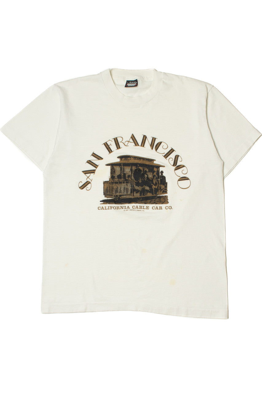 Vintage 1987 "San Francisco California Cable Car Co." T-Shirt