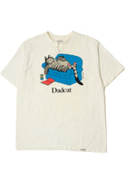 Vintage "Dadcat" BK Liban Cat Illustration T-Shirt
