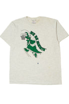 Vintage Distressed "We Be Jammin'" Dinosaur Basketball Dunk T-Shirt