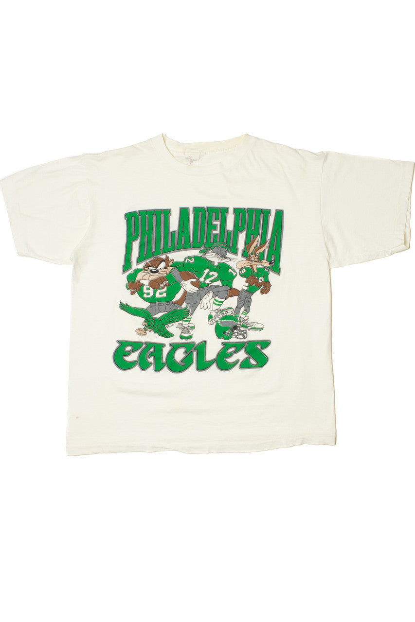 Vintage Philadelphia Eagles Looney Tunes Football T-Shirt
