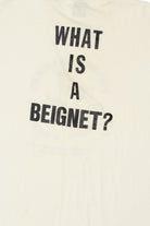 Vintage "What Is A Beignet?" French Market Cafe T-Shirt