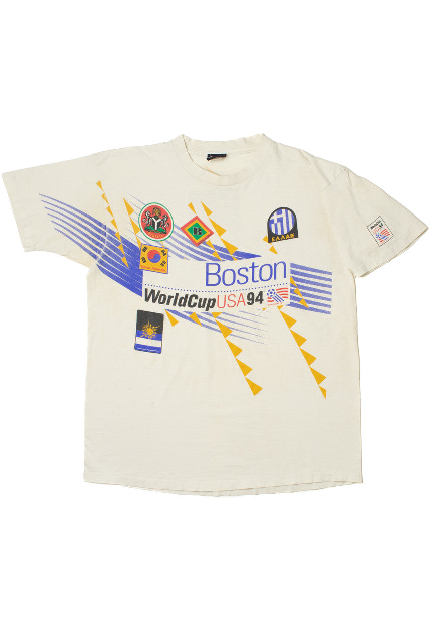 Vintage 1994 World Cup USA Boston T-Shirt
