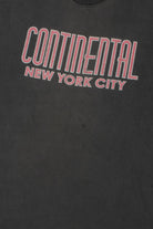 Vintage Distressed "Continental New York City" Single Stitch T-Shirt