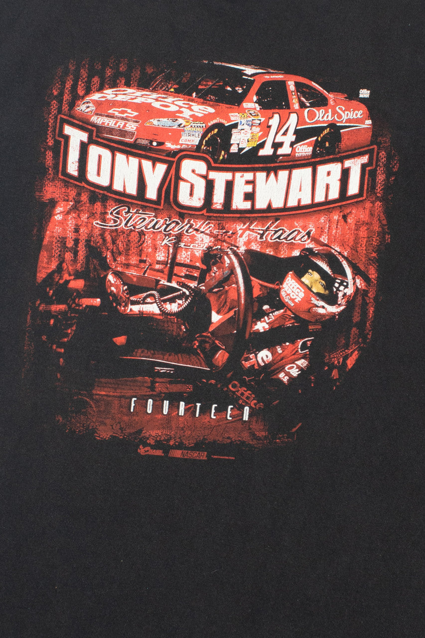Tony Stewart 14 NASCAR Racing T-Shirt (2000s)