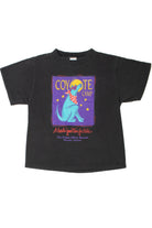 Vintage "Coyote Camp" Paw Print Back Single Stitch T-Shirt