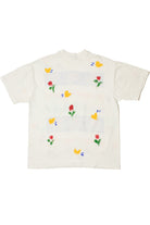 Vintage 1995 Hand Painted Bunny & Tulip T-Shirt