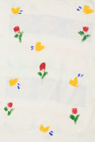 Vintage 1995 Hand Painted Bunny & Tulip T-Shirt