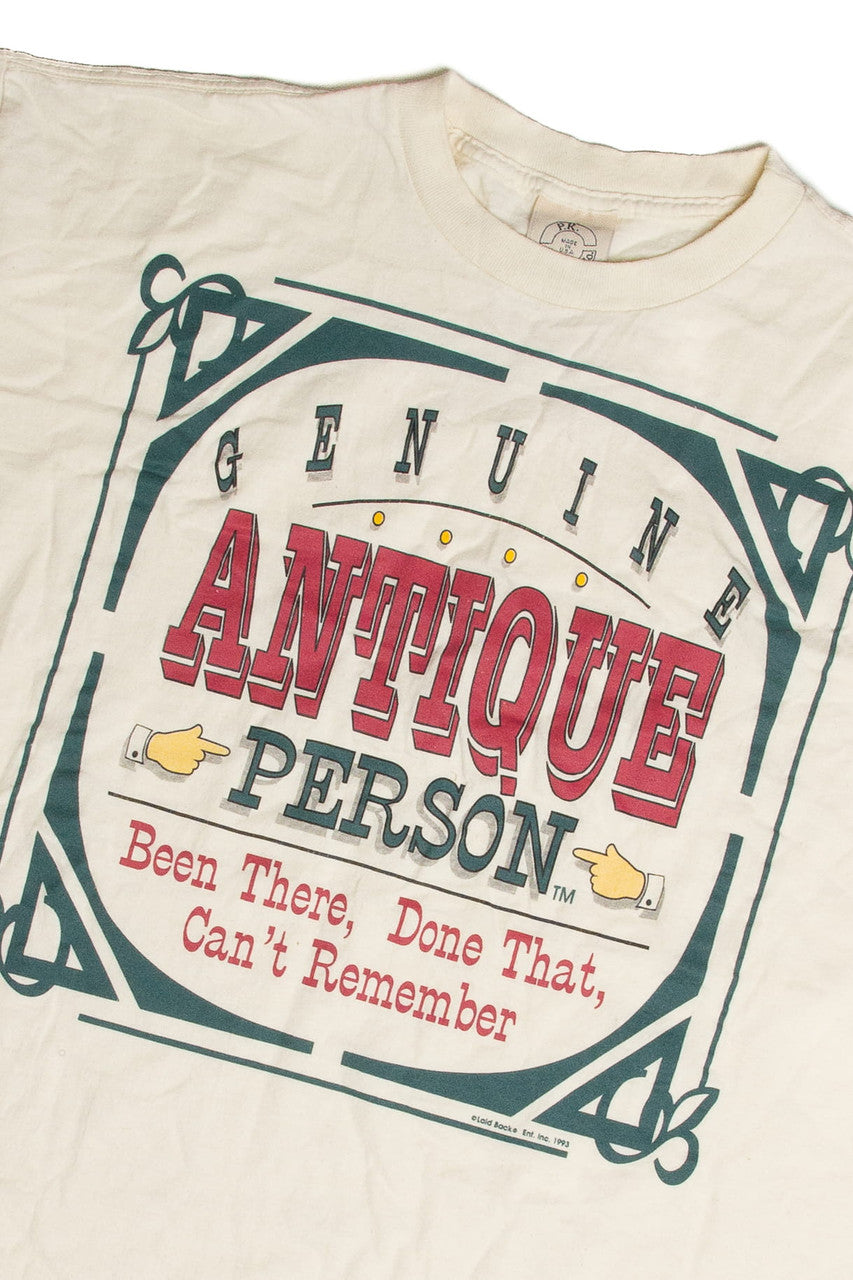 Vintage Antique Person T-Shirt