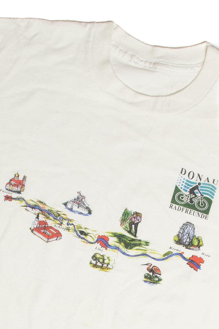 Vintage Donau Radfreunde T-Shirt