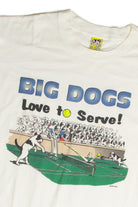 Vintage Big Dogs Love to Serve T-Shirt