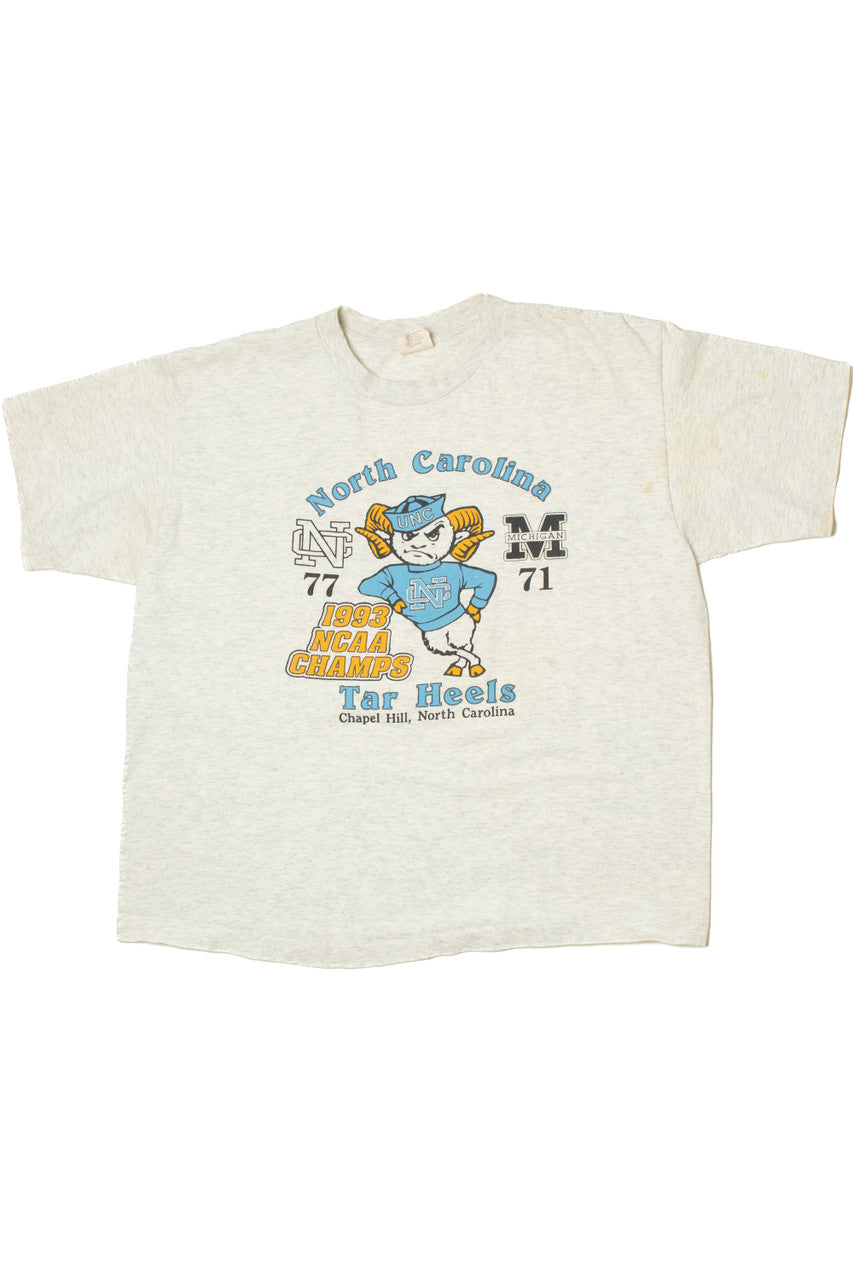 Vintage 1993 UNC North Carolina NCAA Champions T-Shirt