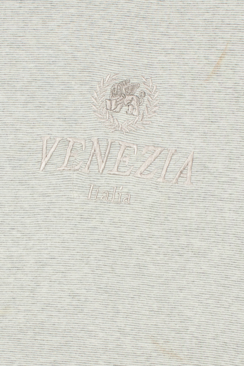 Vintage Distressed Venezia Italia Embroidered T-Shirt