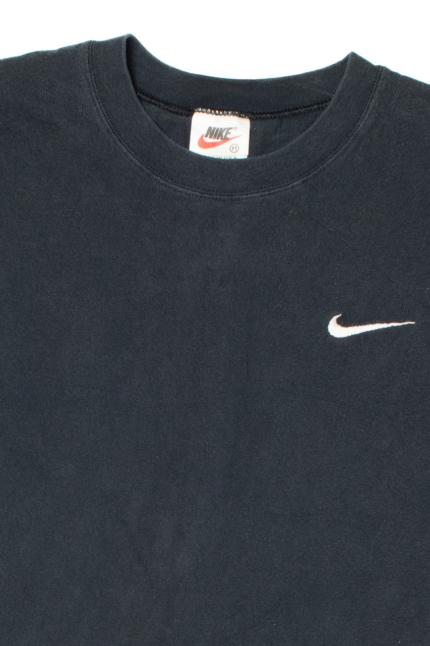 Vintage Embroidered Nike Logo Muscle Tank Top T-Shirt
