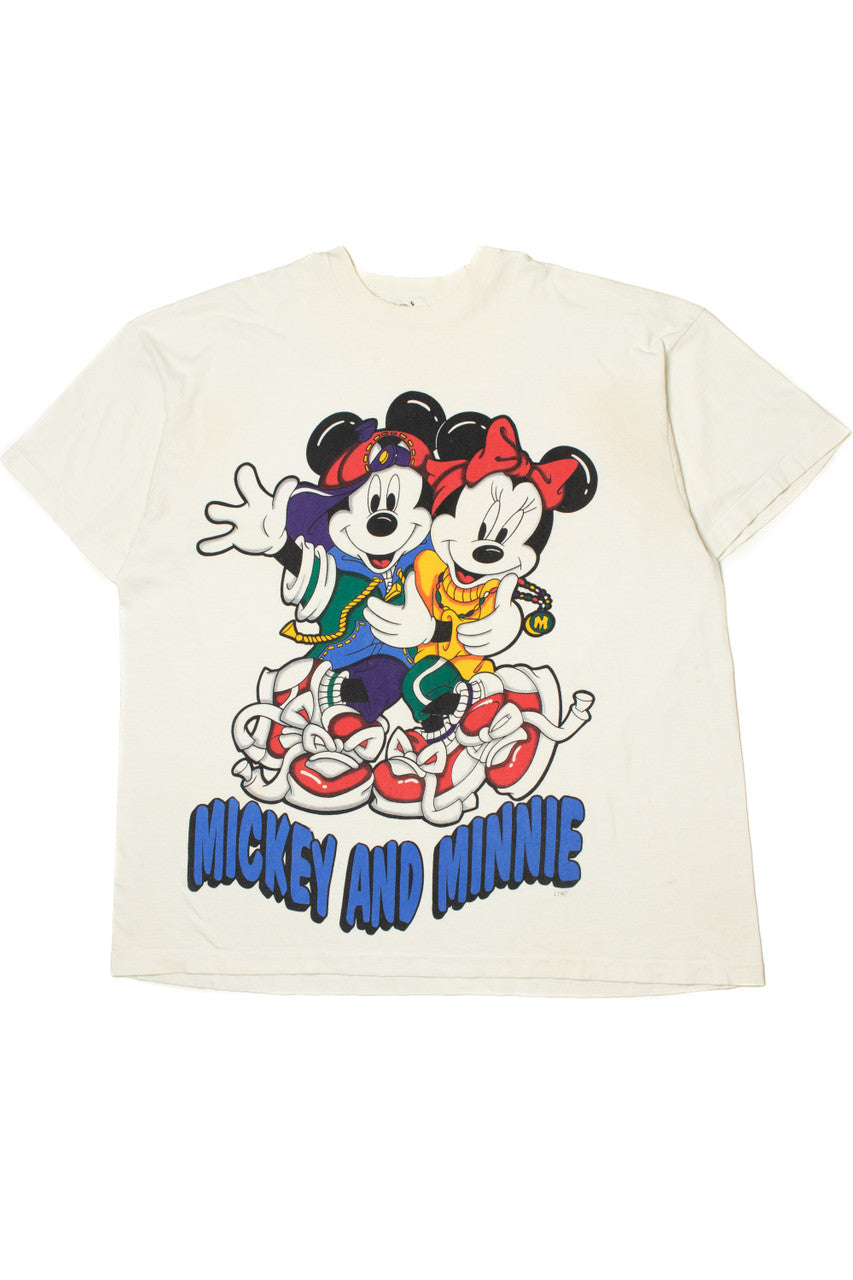 Vintage "Mickey And Minnie" Disney T-Shirt