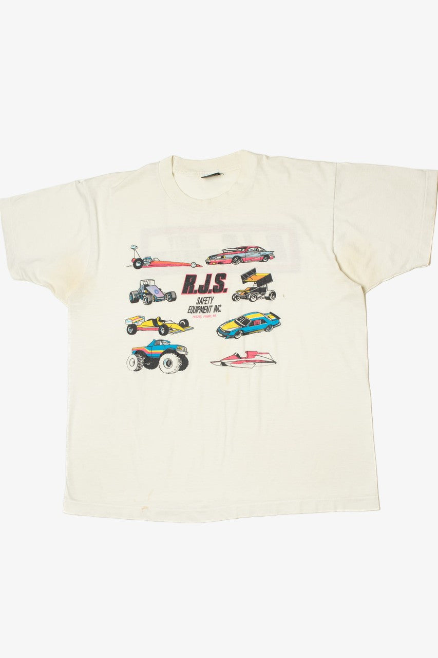 Vintage "R.J.S. Safety Equipment Inc." Racing T-Shirt