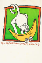 Vintage Ecuador Monkey With Banana Linea Verde T-Shirt