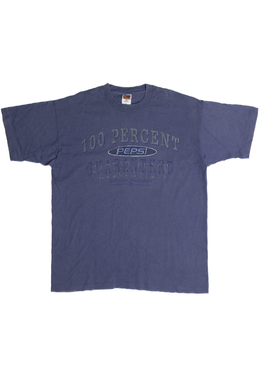 Vintage Pepsi Embroidered Logo T-Shirt (1990s)