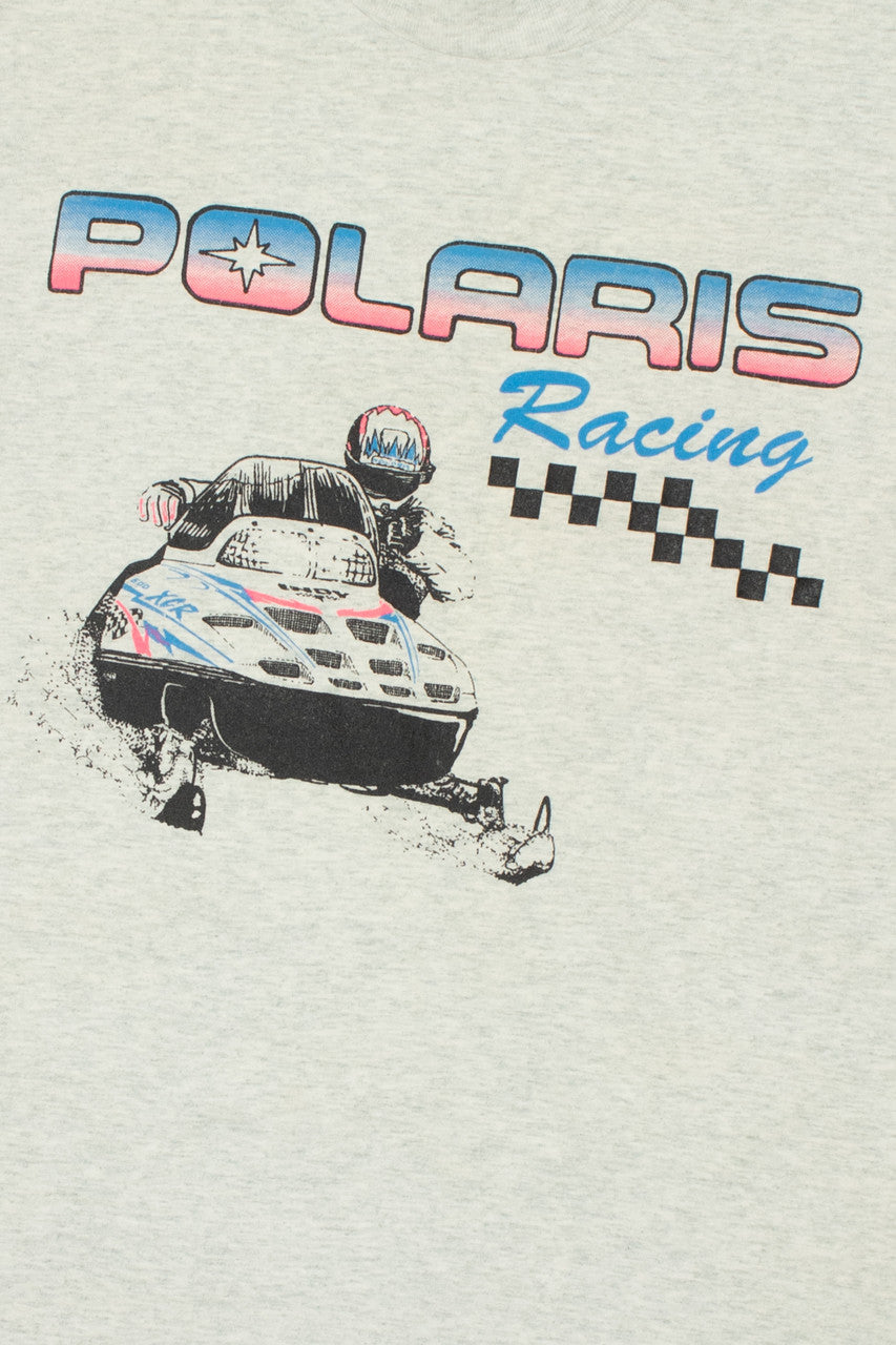 Vintage "Polaris Racing" Snowmobile Single Stitch T-Shirt