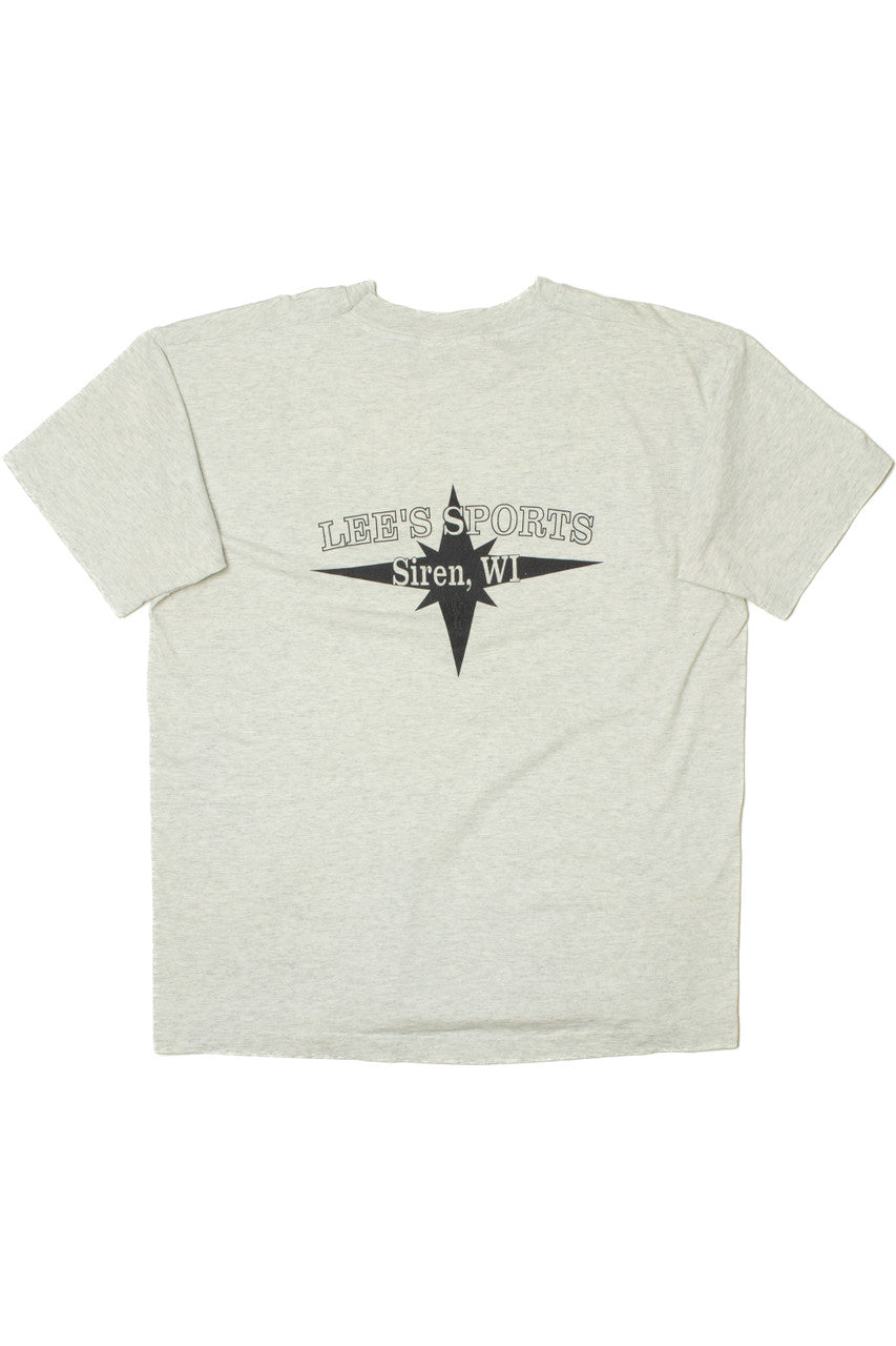 Vintage "Polaris Racing" Snowmobile Single Stitch T-Shirt