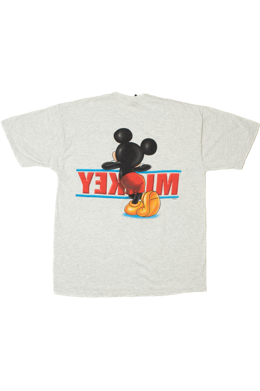 Mickey Mouse "Florida" Front/Back Print Recycled T-Shirt