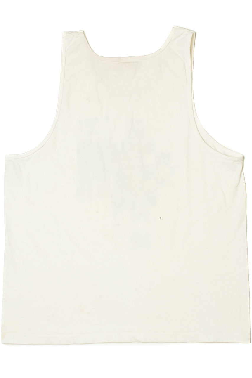 Vintage Block Print Dolfin International T-Shirt Tank Top