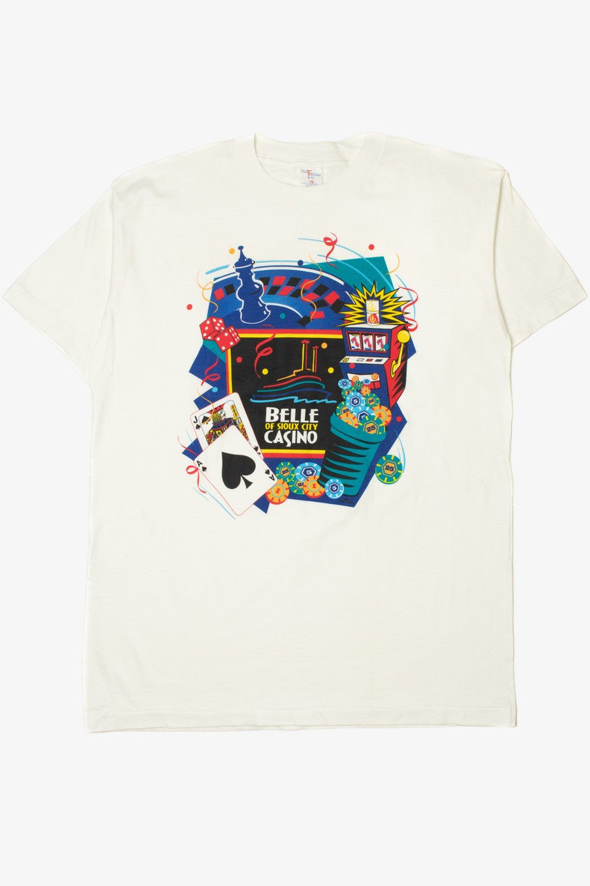 Vintage Belle Of Sioux City Casino T-Shirt