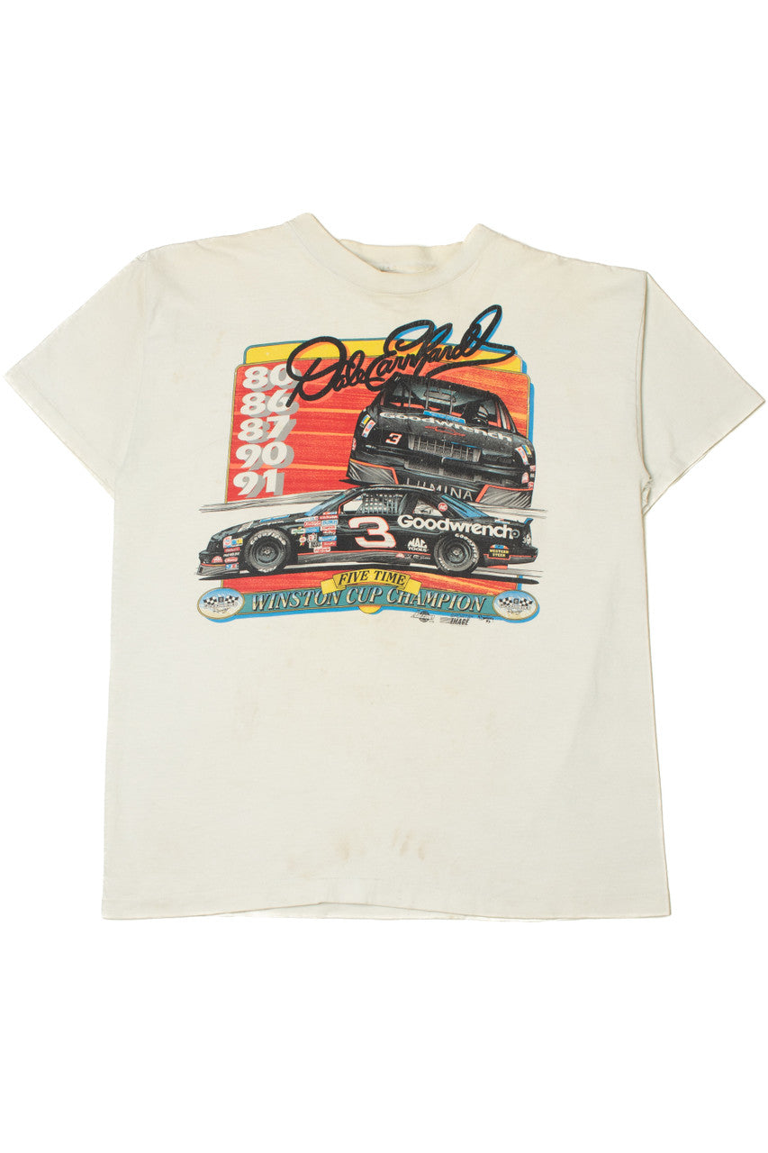 Vintage 1993 Dale Earnhardt "Five Time Winston Cup Champion" T-Shirt