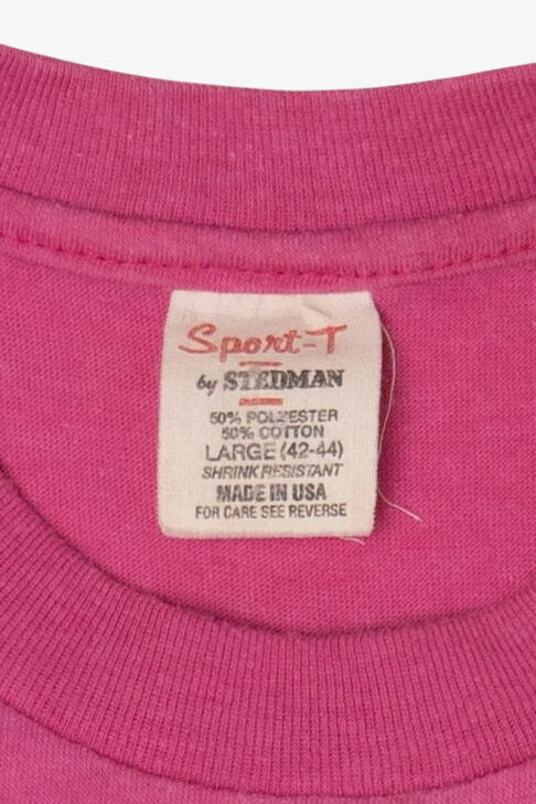 Vintage Pink Rhinelander Wisconsin T-Shirt (1990s)