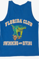 Blue Florida Club Swimming And Diving Sleeveless T-Shirt (2010s)