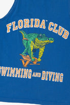 Blue Florida Club Swimming And Diving Sleeveless T-Shirt (2010s)