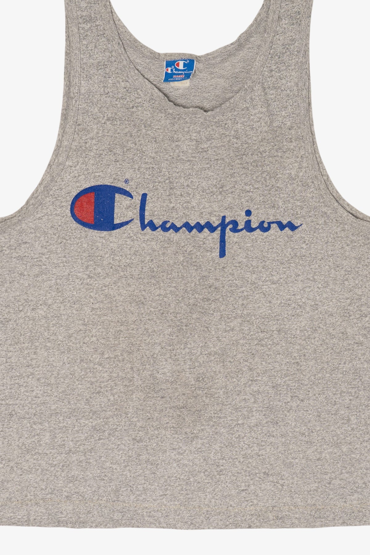 Vintage Gray Champion Sleeveless T-Shirt (1980s)