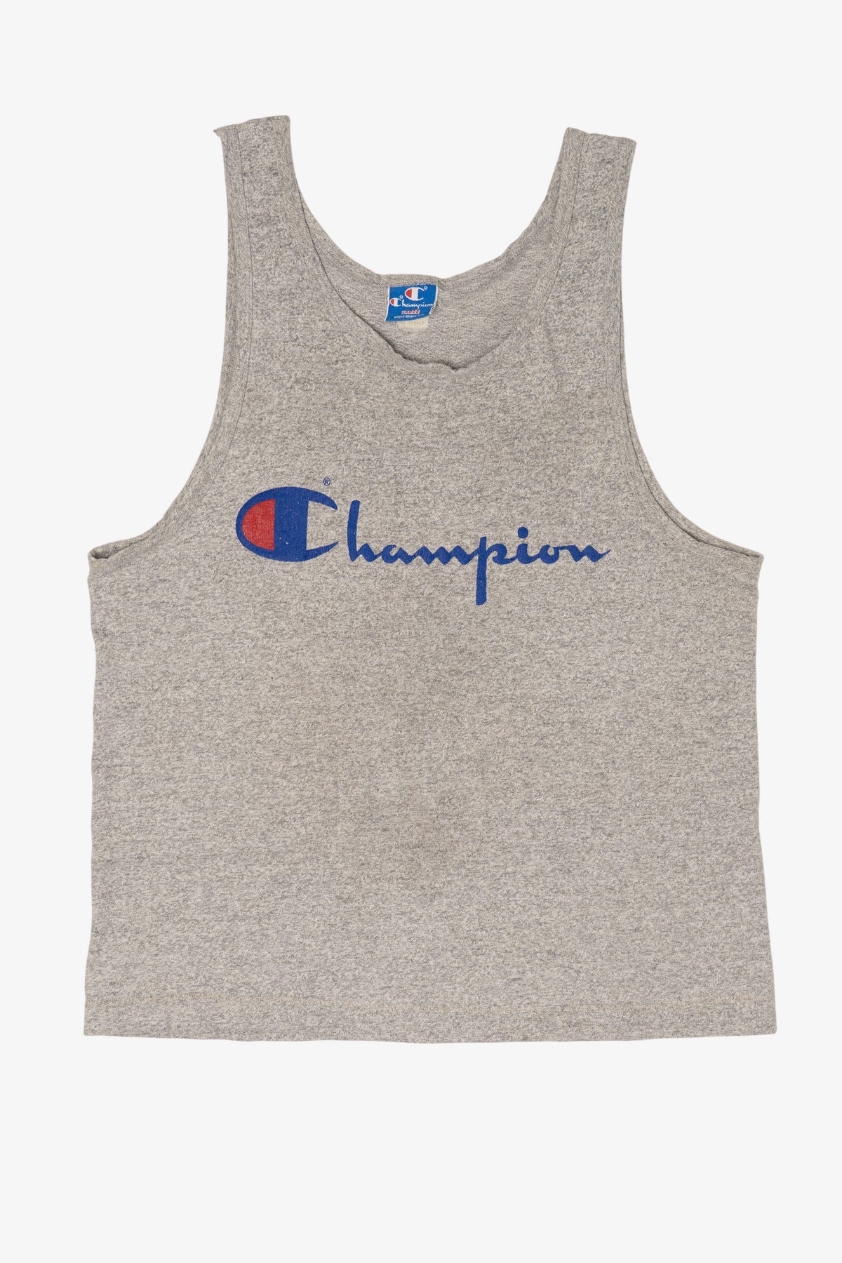 Vintage Gray Champion Sleeveless T-Shirt (1980s)