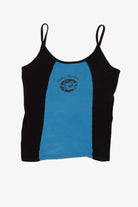 Vintage Y2k Black And Blue Harley Davidson Spaghetti Straps Top (2000s)