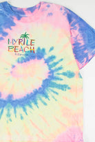Myrtle Beach Embroidered Tie Dye T-Shirt