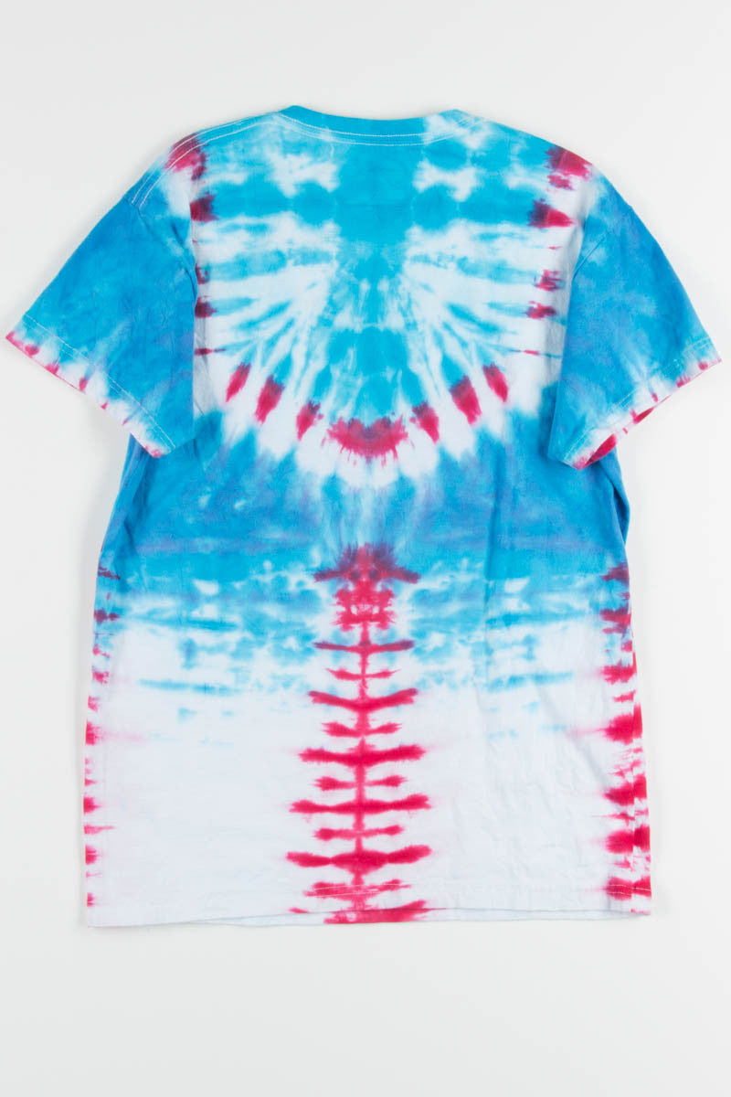 Captain America Inspired Tie Dye Tee
