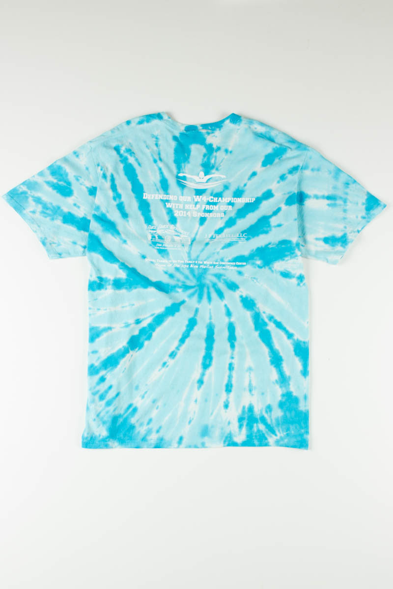 Blue Marlins Tie Dye Tee