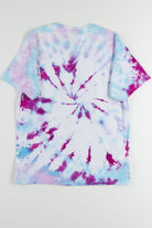 Blue & Purple Weed Tie Dye Tee