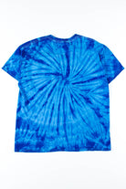 Blue & Blue Videodrome Tie Dye Tee
