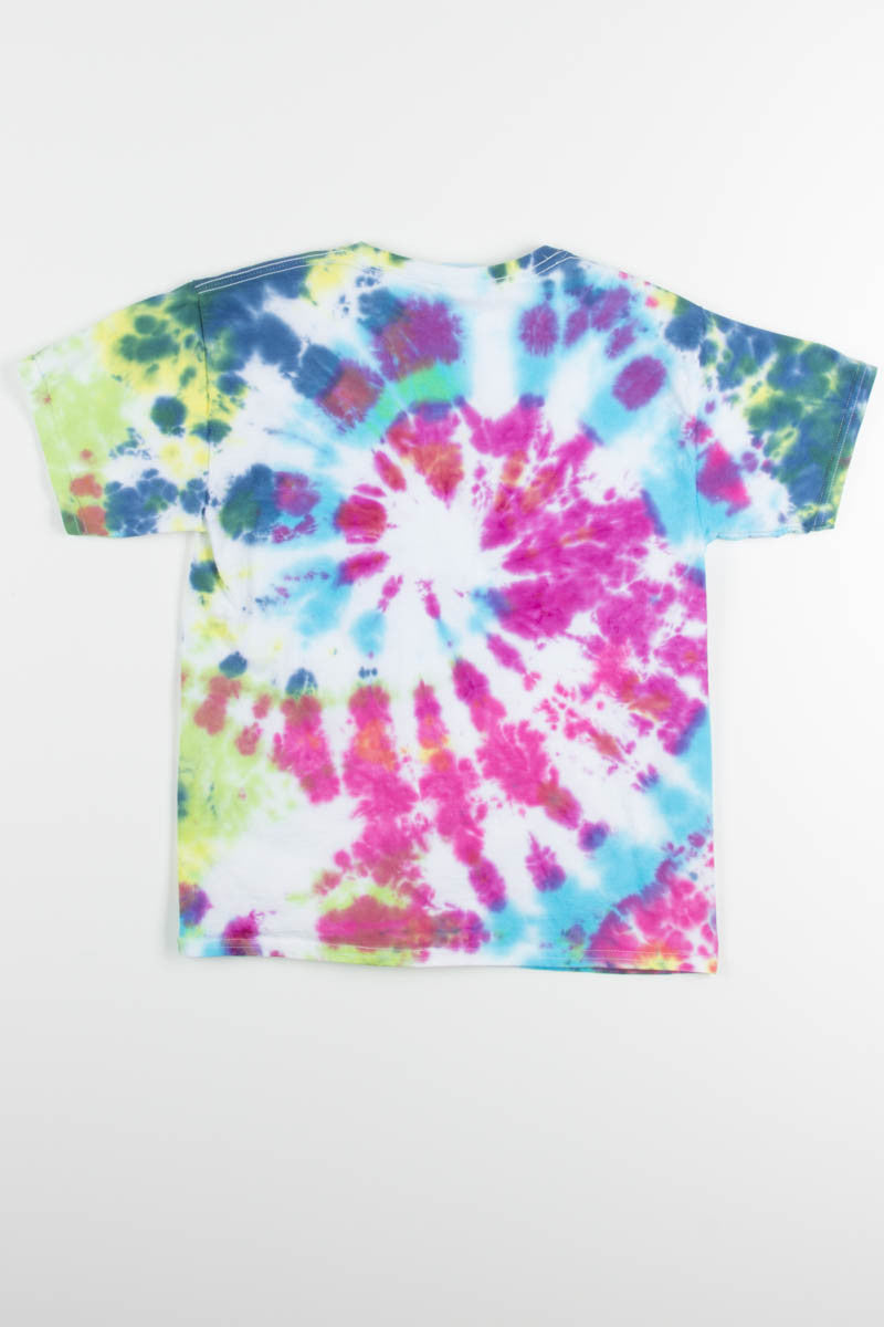 Purple & Blue Tie Dye Tee