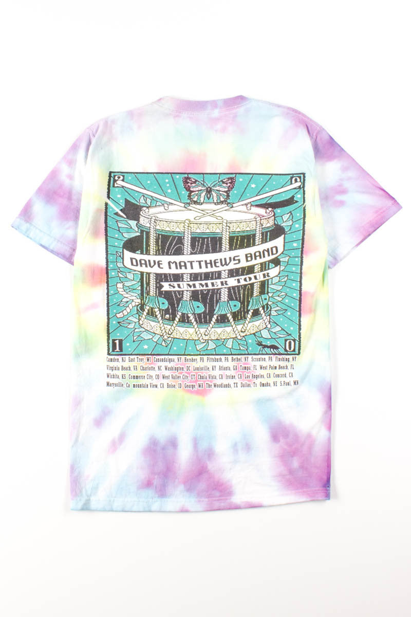 Dave Matthews Band Tour 2010 Tie Dye Tee