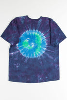 Blue Circle Tie Dye T-Shirt
